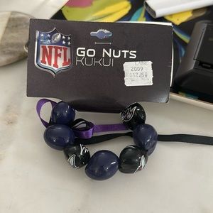 NWT Baltimore Ravens Kukui Bracelet
